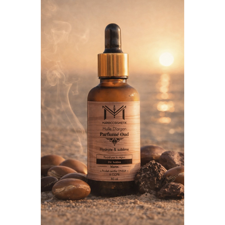 Huile d'argan à l'Oud 30ml