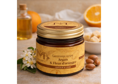 Gommage Corps Argan/Fleur d'oranger 200g