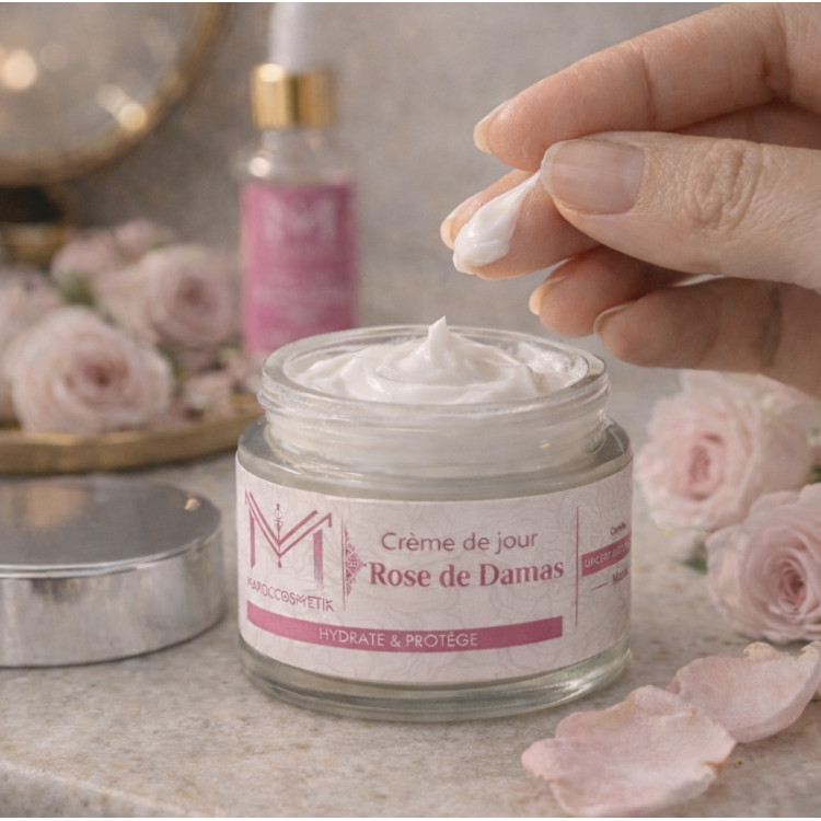 Crème de jour à la rose 50g