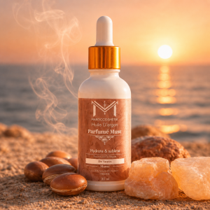 Huile d'argan au musc  30 ml