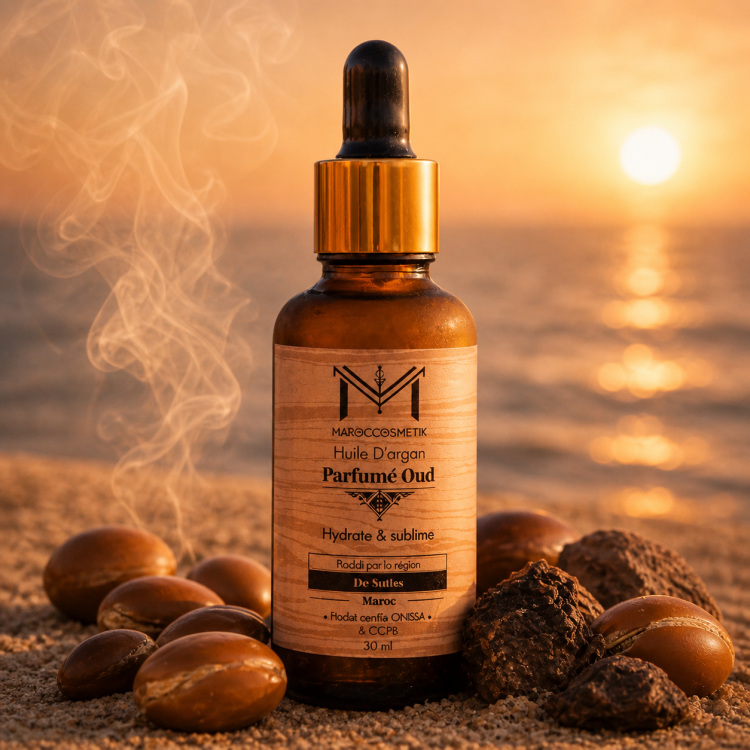 Huile d'argan à l'Oud 30ml