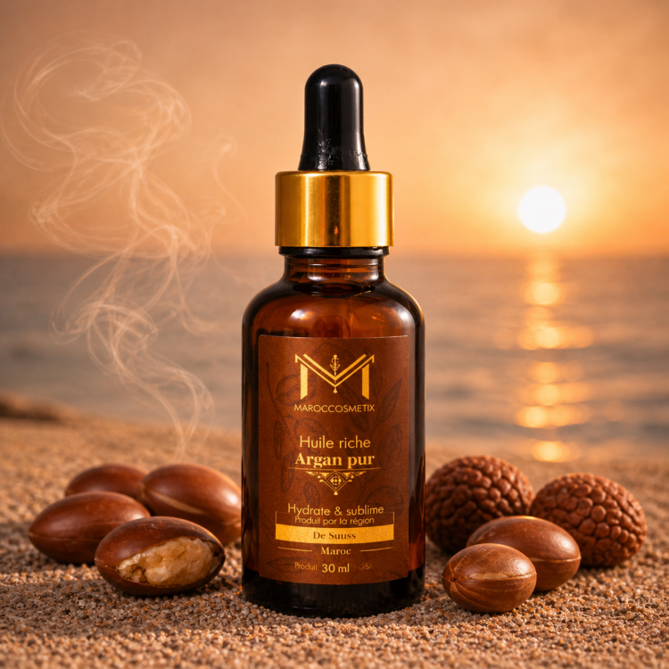Huile d'argan pure certifié bio 30 ml