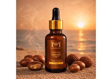 Huile d'argan pure certifié bio 30 ml