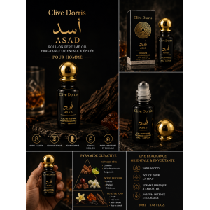 Huile de parfum Asad - homme