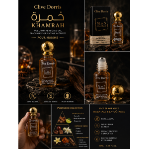 Huile de parfum khamrae - homme